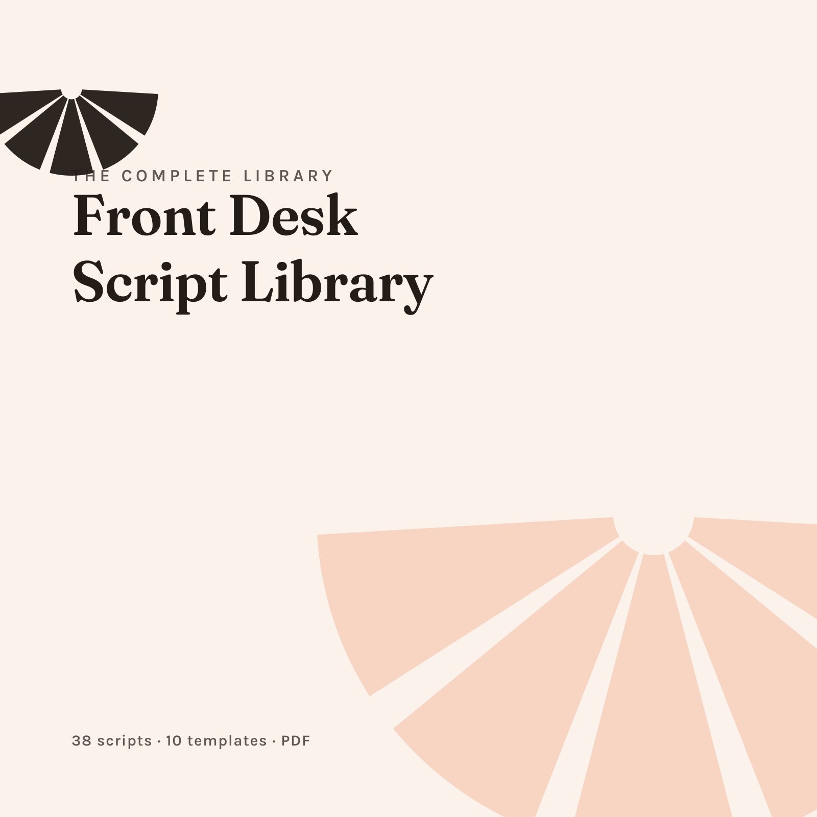 The Front Desk Script Library